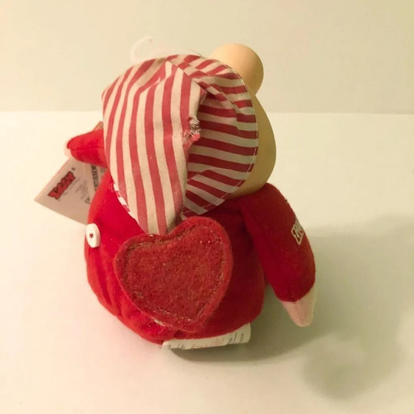 Vintage 1990 American Greetings Ziggy Valentines Day Plush Soft Doll - Picture 6 of 15